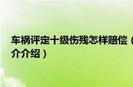 车祸评定十级伤残怎样赔偿（车祸评残十级赔偿标准相关内容简介介绍）