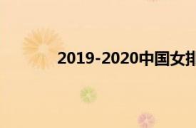 2019-2020中国女排超级联赛半决赛第一场