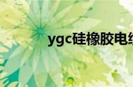 ygc硅橡胶电缆（硅橡胶电缆）