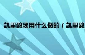 凯里酸汤用什么做的（凯里酸汤的制作方法相关内容简介介绍）