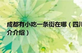 成都有小吃一条街在哪（四川成都小吃一条街有哪些相关内容简介介绍）