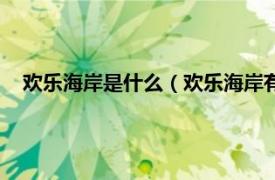 欢乐海岸是什么（欢乐海岸有什么好玩的相关内容简介介绍）