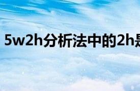 5w2h分析法中的2h是什么（5W2H分析法）