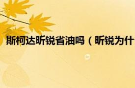 斯柯达昕锐省油吗（昕锐为什么比捷达省油相关内容简介介绍）