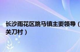 长沙雨花区跳马镇主要领导（关刀村 湖南省长沙市雨花区跳马镇关刀村）