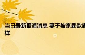 当日最新报道消息 妻子被家暴欲离婚丈夫反而索要20万 事件真相原来是这样