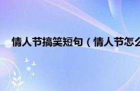 情人节搞笑短句（情人节怎么过搞笑语句相关内容简介介绍）