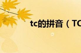 tc的拼音（TC 汉语拼音缩写）