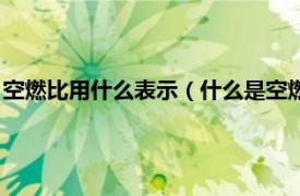 空燃比用什么表示（什么是空燃比具体的解释相关内容简介介绍）