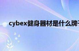 cybex健身器材是什么牌子（CYBEX赛佰斯健身器材）