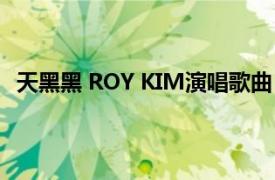 天黑黑 ROY KIM演唱歌曲（天黑黑 ROY KIM演唱歌曲）