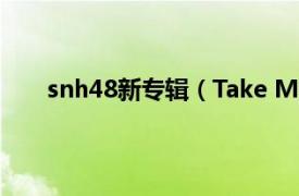 snh48新专辑（Take Me SNH48一期生音乐专辑）