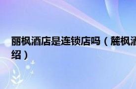 丽枫酒店是连锁店吗（麓枫酒店属于星级酒店吗相关内容简介介绍）