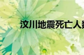 汶川地震死亡人数（汶川地震几级）