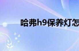 哈弗h9保养灯怎么归零（哈弗H9）