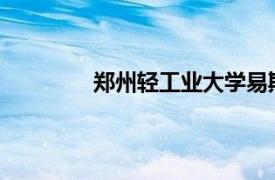 郑州轻工业大学易斯顿美术学院教务系统