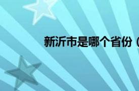 新沂市是哪个省份（新沂市属于哪个省份）