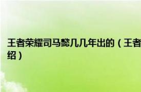 王者荣耀司马懿几几年出的（王者荣耀司马懿什么时候上线相关内容简介介绍）