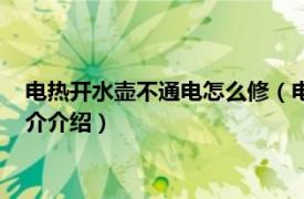 电热开水壶不通电怎么修（电热水壶不通电如何维修相关内容简介介绍）