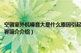 空调室外机噪音大是什么原因引起的（空调外机噪音大的原因是什么相关内容简介介绍）