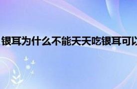 银耳为什么不能天天吃银耳可以隔夜吗（银耳为什么不能天天吃）