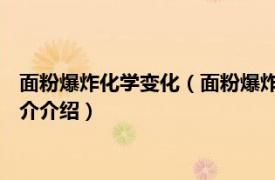 面粉爆炸化学变化（面粉爆炸原理 来科普一下知识吧相关内容简介介绍）