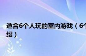 适合6个人玩的室内游戏（6个人有什么室内游戏相关内容简介介绍）