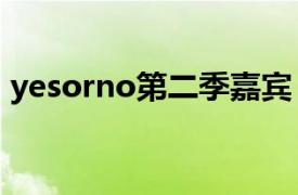 yesorno第二季嘉宾（YES OR NO 第二季）