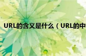 URL的含义是什么（URL的中文意思是什么相关内容简介介绍）