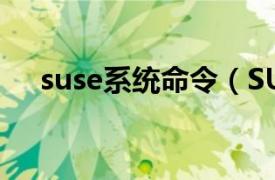 suse系统命令（SUSE Linux操作系统）