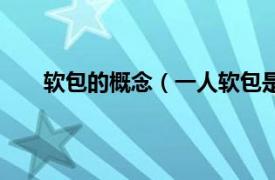 软包的概念（一人软包是啥意思相关内容简介介绍）