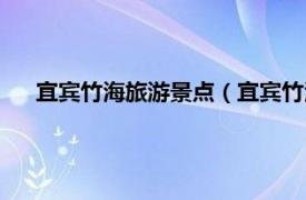 宜宾竹海旅游景点（宜宾竹海位于哪里相关内容简介介绍）