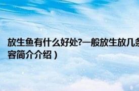 放生鱼有什么好处?一般放生放几条鱼最好?（放生鱼有什么讲究几条相关内容简介介绍）