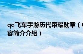 qq飞车手游历代荣耀勋章（QQ飞车手游荣耀勋章是什么相关内容简介介绍）