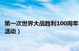 第一次世界大战胜利100周年（第一次世界大战爆发100周年纪念活动）