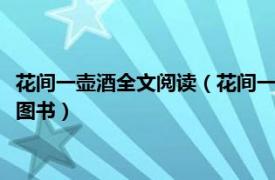 花间一壶酒全文阅读（花间一壶酒 2010年山西人民出版社出版的图书）