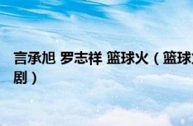 言承旭 罗志祥 篮球火（篮球火 2008年言承旭、罗志祥主演电视剧）