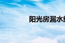 阳光房漏水维修（阳光房）