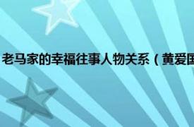 老马家的幸福往事人物关系（黄爱国 《老马家的幸福往事》中的一个角色）