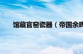 馆藏官窑瓷器（帝国余晖：中古陶藏晚清官窑瓷器）