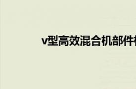 v型高效混合机部件检修（V型高效混合机）