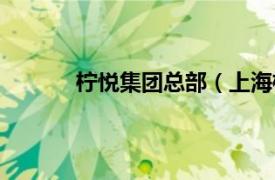 柠悦集团总部（上海柠悦网络科技有限公司）