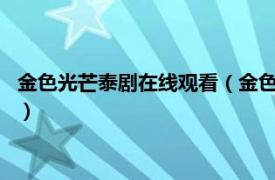 金色光芒泰剧在线观看（金色光芒 泰国2012年Pinky主演电视剧）