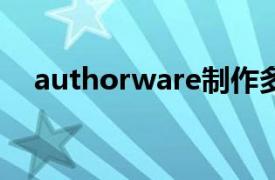 authorware制作多媒体文件的操作步骤