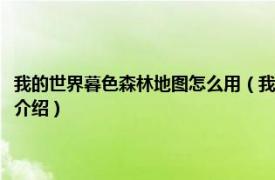 我的世界暮色森林地图怎么用（我的世界暮色森林地图怎么弄相关内容简介介绍）