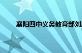 襄阳四中义务教育部刘欣（襄阳四中义务教育部）