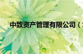 中致资产管理有限公司（北京中致投资管理有限公司）