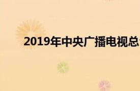 2019年中央广播电视总台春节联欢晚会台风少年团