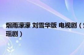 烟雨濛濛 刘雪华版 电视剧（烟雨濛濛 1986年刘雪华秦汉主演琼瑶剧）