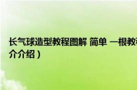 长气球造型教程图解 简单 一根教程（如何制作长气球简单造型相关内容简介介绍）